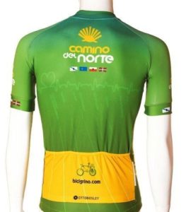 Maillot Camino del Norte tras